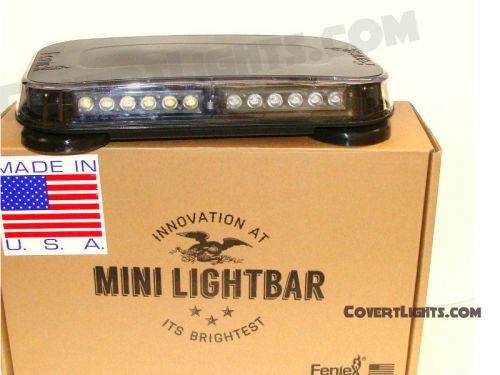 Feniex Cobra Mini X lightbar Led Warning Strobe Plow Towing Security AMBER