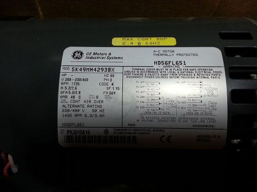 New Carrier Byant Payne blower motor HD56FL651