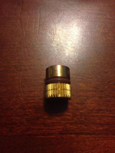 DME TBP-20-OS Threadless Brass Pressure Plug