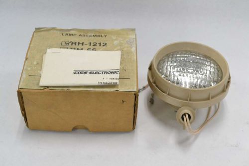 NEW EXIDE RH-1212 S-186 EMERGENCY 2 WIRE LAMP HALOGEN LIGHTING B349096