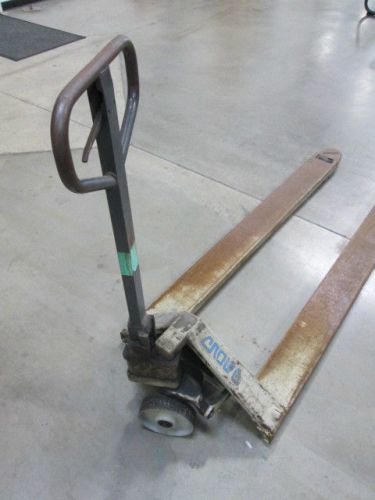 Crown Pallet Jack 70&#034; Forks local pickup Orange County Ca