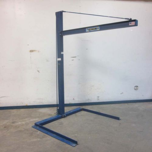 Vestil manufacturing cjib-6 mini overhead cantilever jib crane 600lbs/272kg for sale