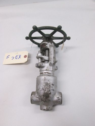 New rockwell-edward f3627 univalve 1/2 in steel globe valve d396721 for sale
