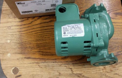 Taco 2400-20-wb wood boiler pump - cast iron - 1/6 hp for sale