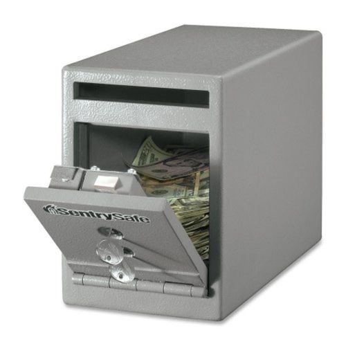 Sentry Dual Key Lock Under Counter Safe, Drop Slot, Dual Key Lock