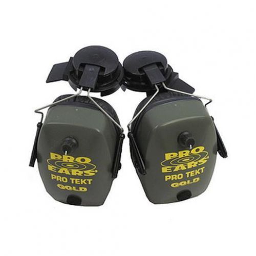 Pro Ears Pro Tekt Mag Gold Electronic Ear Muff NRR 33 Green GS2-DIM-U-H-GRN