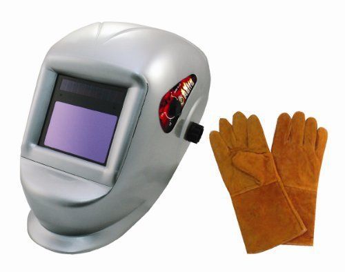 Astro Pneumatic 8077SE Deluxe Solar Auto Darkening Welding Helmet With Large