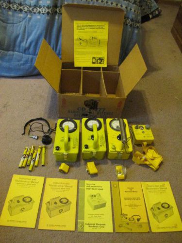 Victoreen CD V-777 Radiological Defense Operational Kit Survey Meters Dosimeters