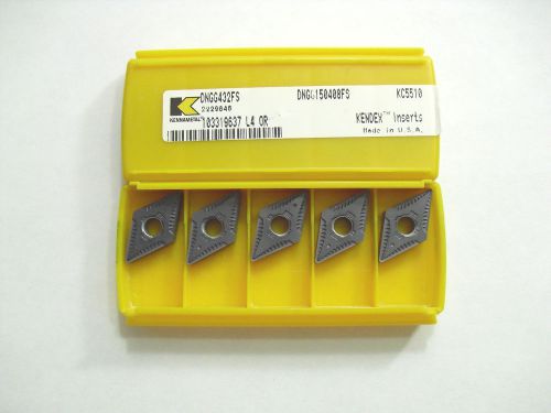 (10pcs) KENNAMETAL DNGG432FS KC5510 Insert