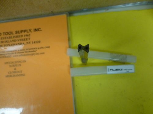 Solid carbide drill 3/8&#034; {.375} coolant thru 3-1/2&#034; fl lgth rubig  new $28.00 for sale