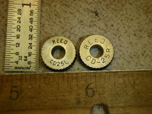 REED KNURL WHEEL ROLLER CD - 25  SET OF 2