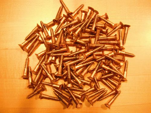 Frearson Flat Head 12 x 1 1/4 Silicon Bronze Screw (Reed &amp; Prince) (Qty 100)