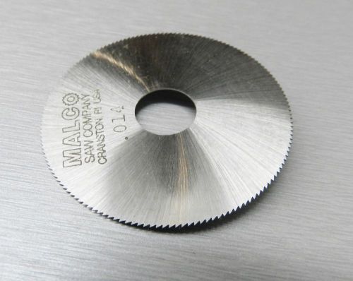 MALCO SAW BLADE JEWELERS SLOTTING SAWS 2&#034; HIGH SPEED CIRCULAR SAW BLADES 0.014&#034;