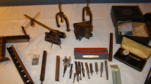 Vintage Lot of machinist tools setup blocks and parallels