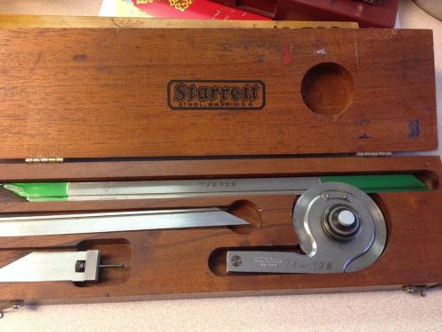 Starrett No.359 Vernier Protractor Set