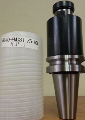 HPI Pioneer BT40 1-1/2&#034; Shell Mill Holder 3.54&#034; Coolant Thru **NEW**