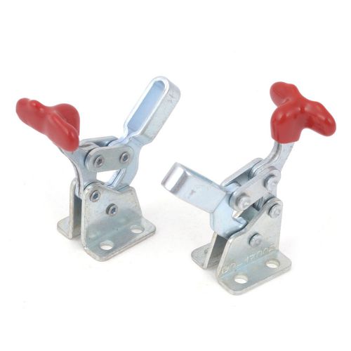 2 Pcs U Shaped Bar Horizontal Quickly Holding Toggle Clamp 68Kg 150Lbs PC-13005