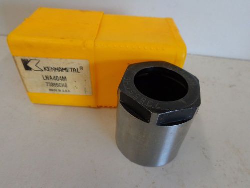 NEW KENNAMETAL DA400 COLLET CHUCK NUT LNA404M