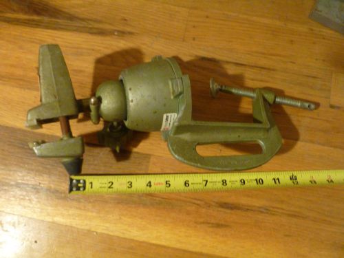 VINTAGE # 301 PANAVISE ROTATE/TILT VISE and BASE 2 1/2&#034;  ON 311 TABLE BASE