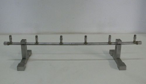 Laboratory 6-Way Liquid Splitter Stand, 0.5&#034; Tube