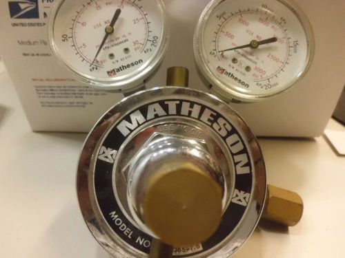 Matheson Model SP-2365-7.5 Regulator with 2 Gauges