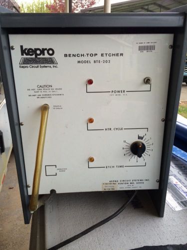 Kepro bench top etcher