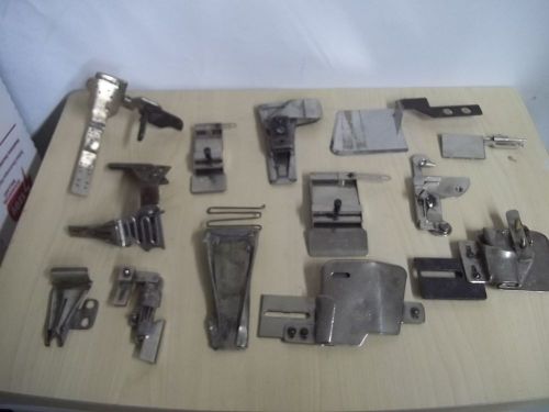 VINTAGE INDUSTRIAL SEWING MACHINE ATTACHMENTS PARTS LOT ESTATE # 2 MS