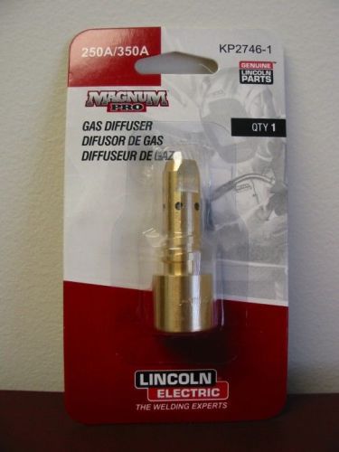 Lincoln electric magnum pro gas diffuser thread-on 250a/350a - qty1 - kp2746-1 for sale