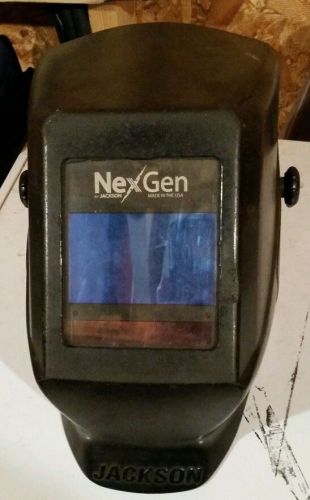 Jackson welding helmet with NexGen lens