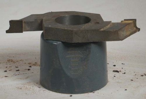 L.R.H. 2 WING CARBIDE TIPPED 1/8&#034; RADUS SHAPER CUTTER - 5&#034; DIAMETER, 35 MM BORE