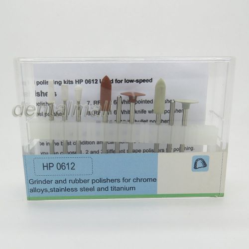 Dental Metal crown and steel base finishing and polishing kits HP 0612