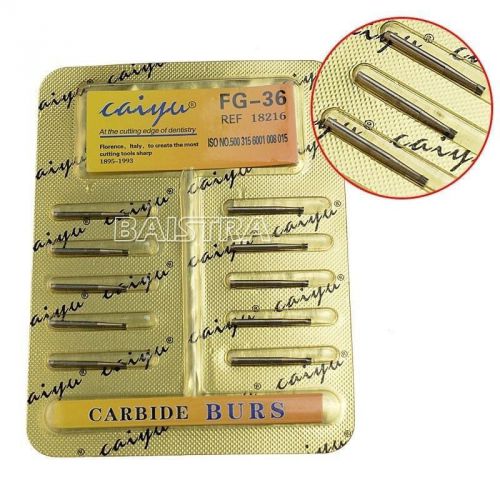 Dental Tungsten Steel Carbide Burs/drills for High speed Handpiece FG-36