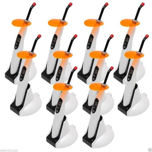 SALE!! 20* Dental Wireless Cordless LED-B Curing Light Lamp 1400mw Woodpecker US