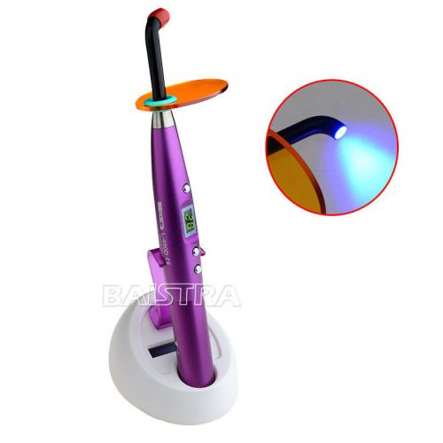 Dental Big Power LED Cordless Wireless Curing Light w/Light Meter 1400mw/cm?