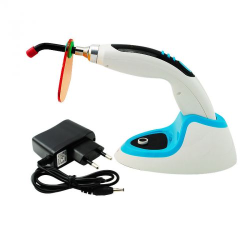 10W New Wireless LED Dental Curing Light Lamp Teeth Whitening Accelerator BLUE