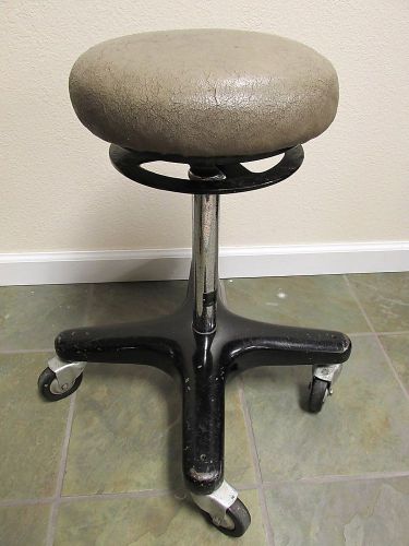 Ritter Mobilrest Stool Machine Age Industrial Mid Century Stool