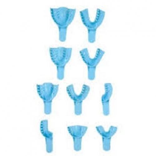 IMPRESSION TRAYS PERFORATED MEDIUM LOWER  #4 DENTAL