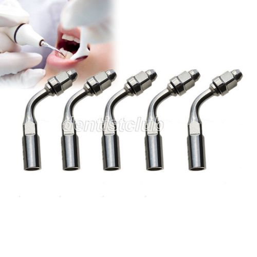 5pcs Dental Endo scaler tips fit EMS Woodpacker MECTRON Ultrasonic Handpiece E1