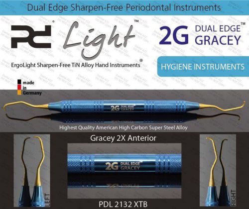 Double gracey 2g anterior scandette, ergolight dental sharpen free instrument for sale