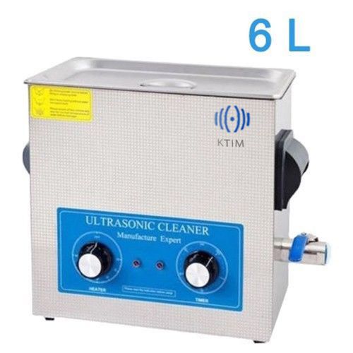 Ultrasonic Cleaner Heater 6L Stainless Steel Basket Part Jewelry QIXI-06 KTIM®