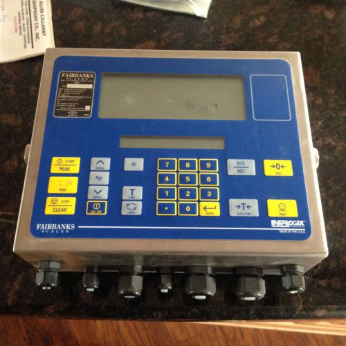 FAIRBANKS SCALES DIGITAL SCALE HEAD PLATFORM DISPLAY INDICATOR 2800 21234