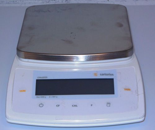 Sartorius CPA4202S Digital Scale, 4200 g x 0.01 g,