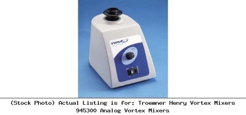 Troemner henry vortex mixers 945300 analog vortex mixers laboratory apparatus for sale