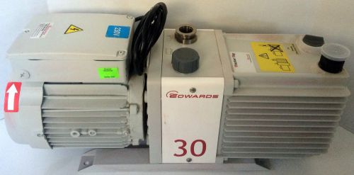 Edwads E2M30 Dual Stage Rotary Vane Vacuum Pump Used