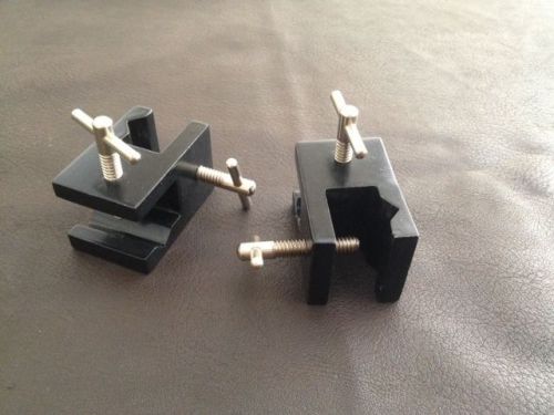 2 Laboratory Tiration Buret Clamps Black