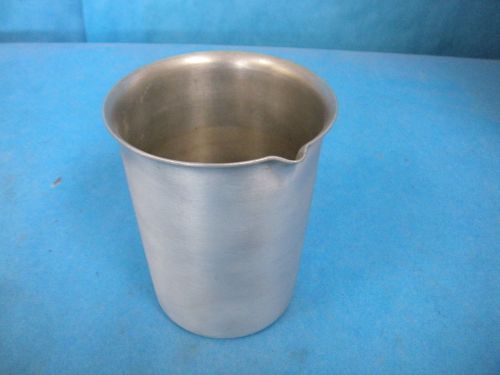 Vintage Lab Aluminum Beaker Approx. 600ml