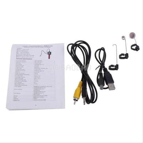 2.4inch LCD Snake Scope DVR Video Record Inspection Endoscope Borescope Camera