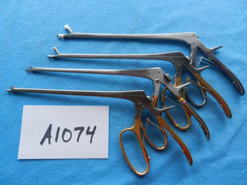 Jarit Euro-Med Wallach Surgical OB/GYN Uterine Biopsy Forceps  Lot of 4