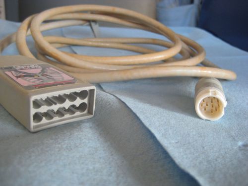 Philips 10-lead ecg trunk cable (5+5) 2.7m (part no. m1949a) for sale