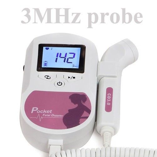 CONTEC,NEW Prenatal heart monitor,ULtrasound fetal doppler,LCD display,3M probe